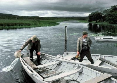 Two Ghillies, Lough Beltra, Galway, 1985