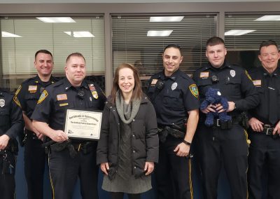 Guilford PD Certificate Presentation