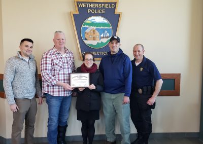 Wethersfield PD Certificate Presentation