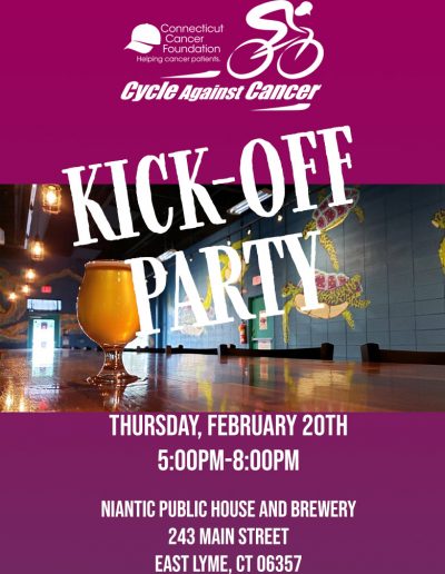 Cycle Against Cancer Kickoff