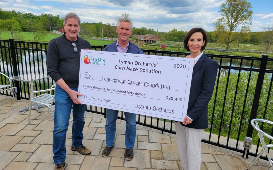 2020 Corn Maze at Lyman Orchards supports the Connecticut Cancer Foundation